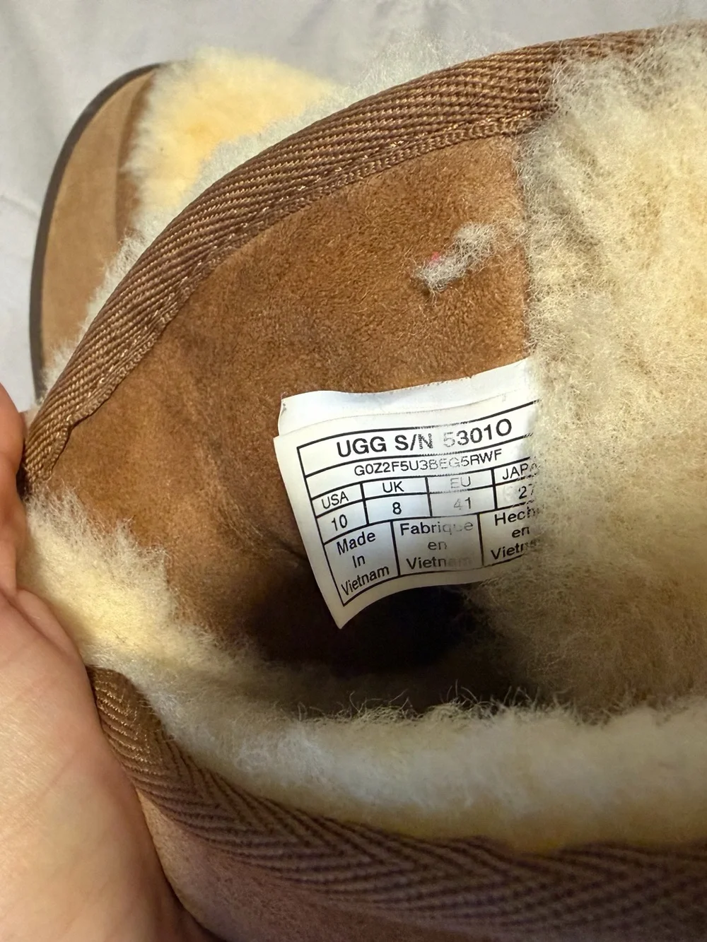 N/A cozy shearling